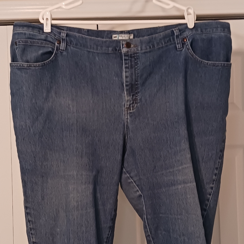 26W Lee Women's Blue Jeans